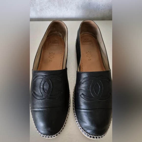 Chanel Leather Espadrilles EU 42 - Picture 11 of 11